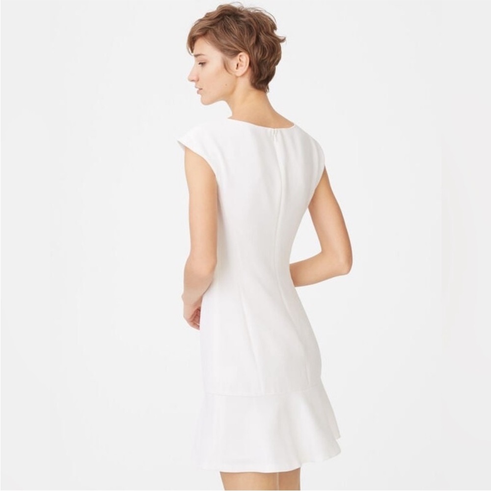 New! Club Monaco SZ 6, off white /blanc wikendah dress. - Picture 3 of 10